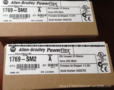 【1769-SM2 美國AB總代理 現貨】價格,廠家,圖片,PLC/可編程控制系統(tǒng),上海翔迪電氣自動化設備-